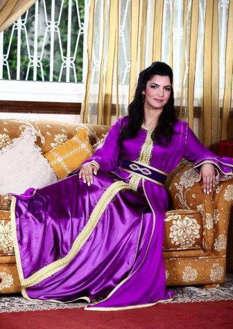 صور اجمل جميلات القفطان المغربي