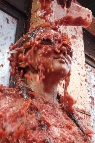 Tomato Festival photos in Spain