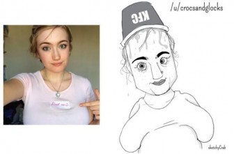 Funny pictures of drawing people.