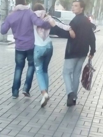 Funny pictures of naughty friends.