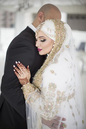 صور زواج محجبات جميلات