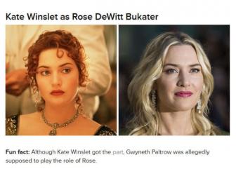 Titanic ممثلو التايتنيك بعد 17 سنة