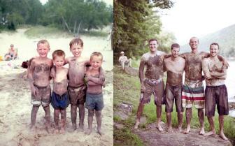 Images from the past and present show the steadfastness of relationships