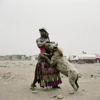 Nigeria's men raise hyenas as pets
