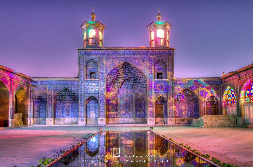 صور جميلة لمسجد نصیر الملك في ايران