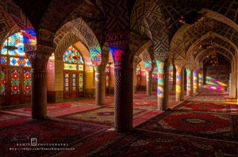 صور جميلة لمسجد نصیر الملك في ايران
